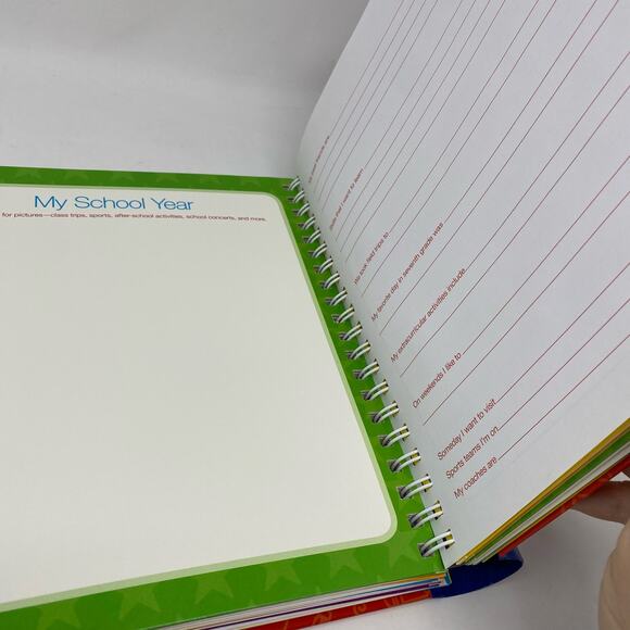 School years record book Preschool through 12 grade memory keeping - Picture 9 of 10